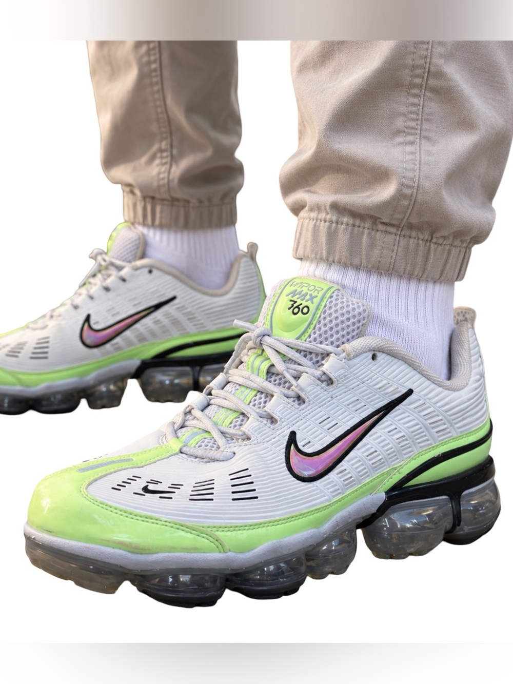 Nike Air VaporMax 360 Ghost Green White Men’s 11 CK2718-100